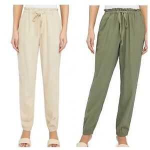 (2) Social Standard by Sanctuary Solstice Linen Joggers